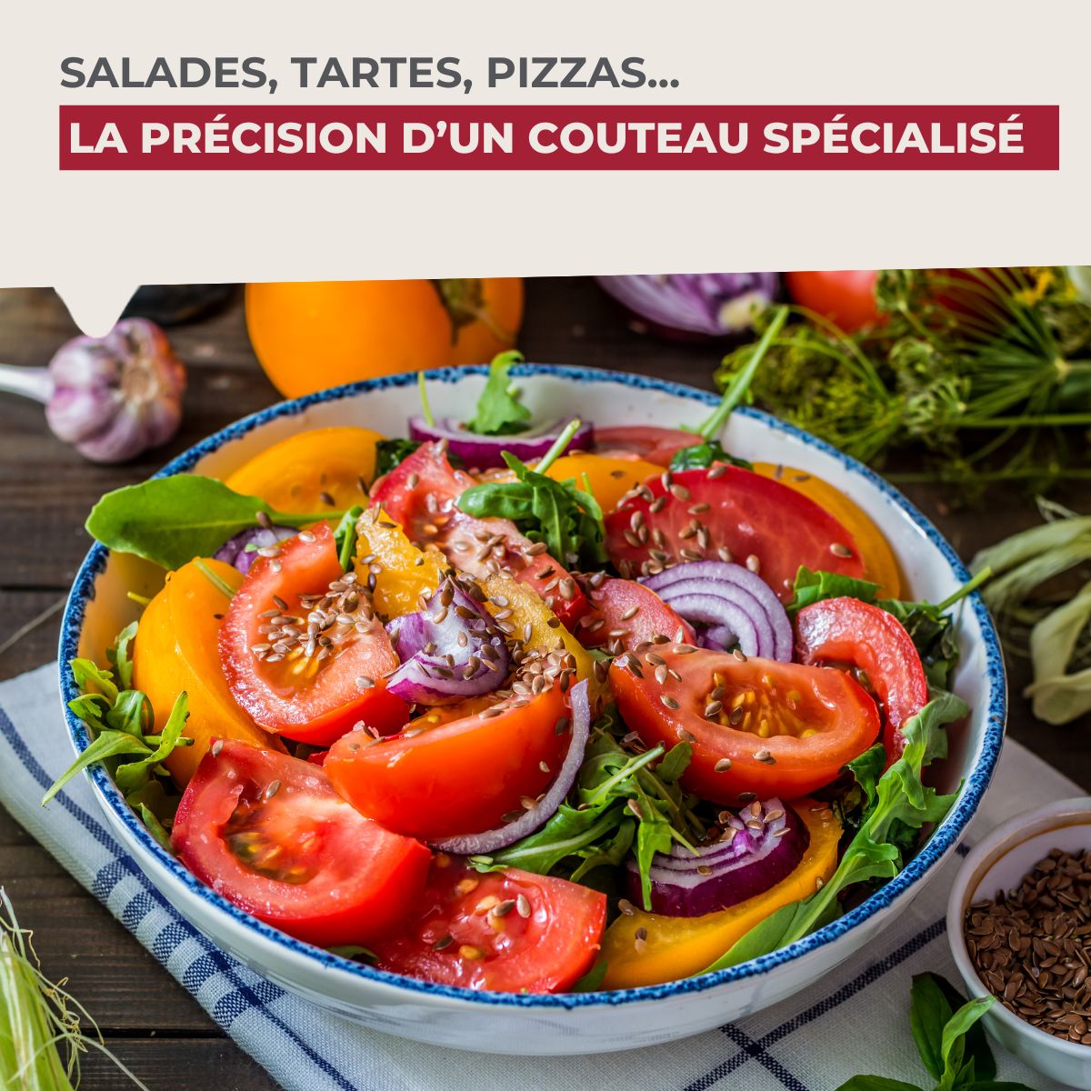 Couteau à tomates lame crantée 11 cm Fackelmann - Mathon - 5