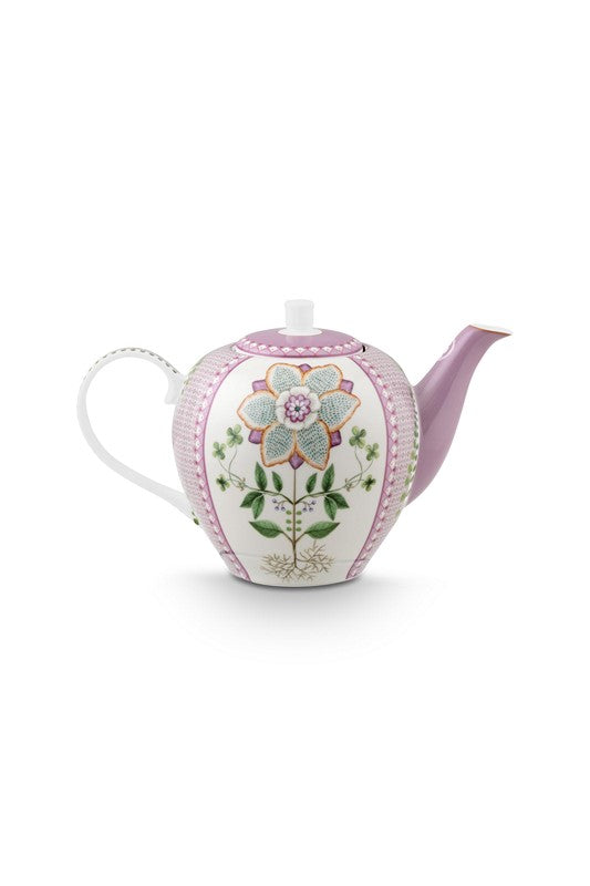 Théière Lily & Lotus Lilas 1,6L Pip Studio - Mathon - 2