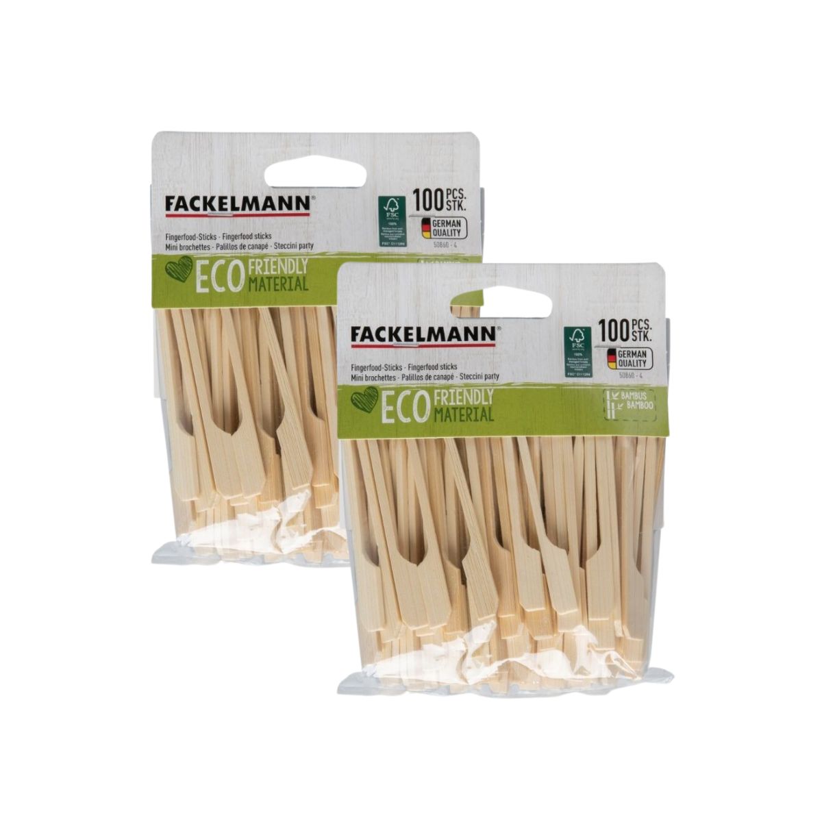 Lot de 200 piques en bois 9 cm Fackelmann - Mathon - 4