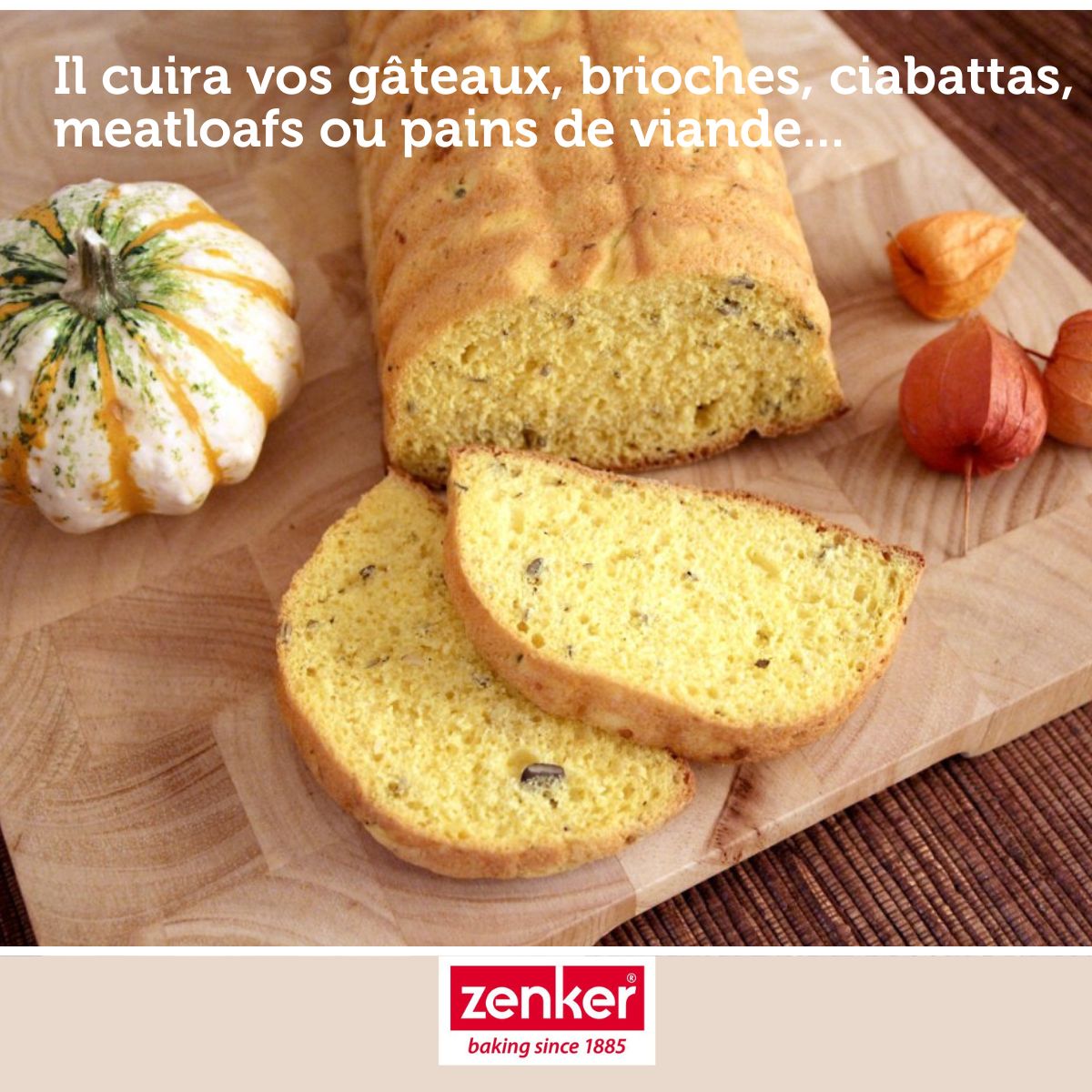 Moule à bûche de Noël 32 x 12,5 cm Zenker Black Metallic Zenker - Mathon - 7