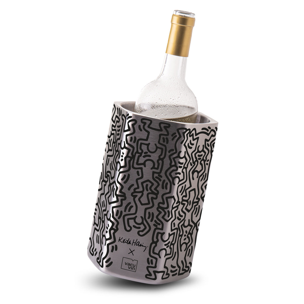Seau a vin et champagne hive keith haring Vacuvin - Mathon - 1