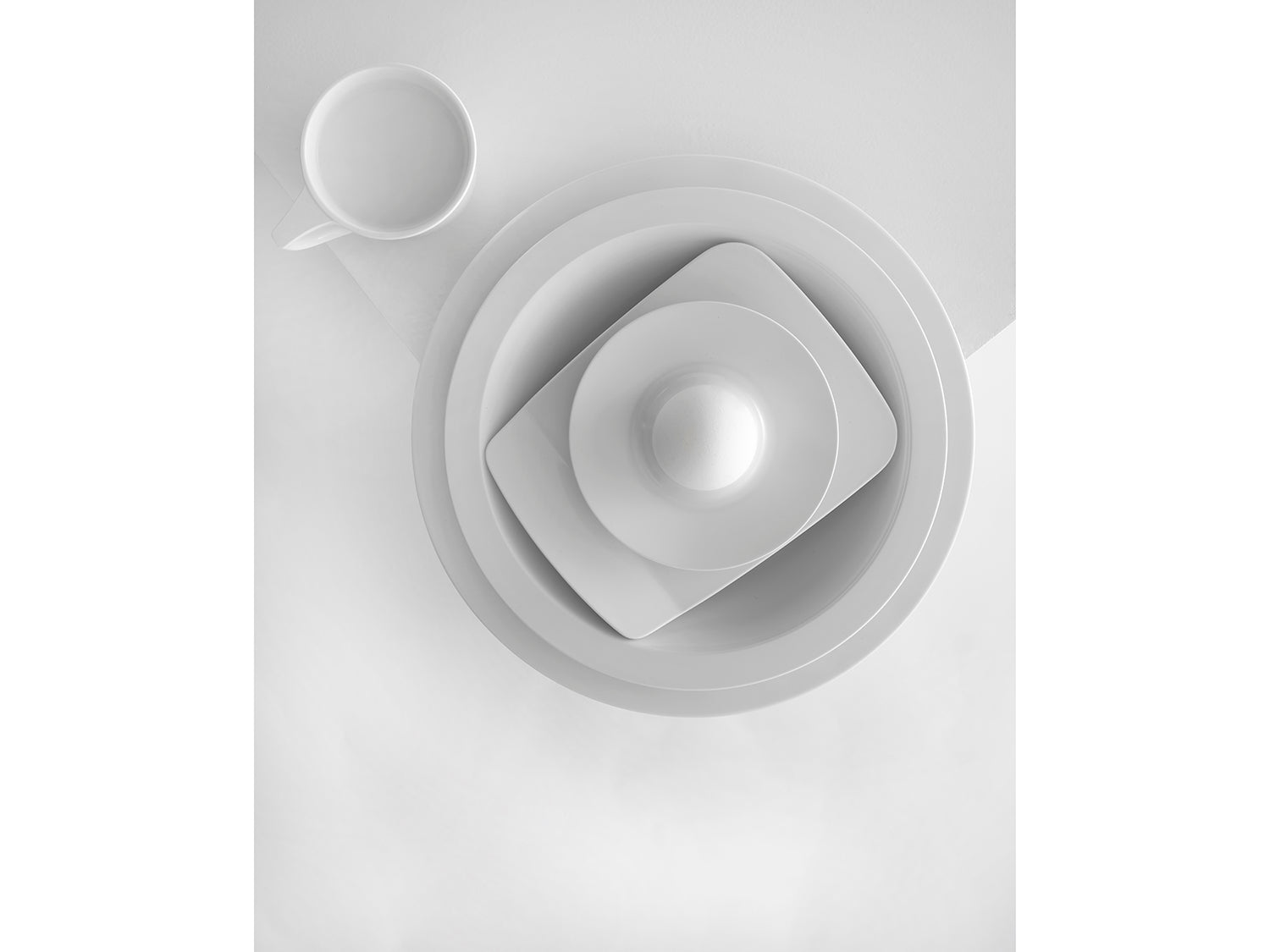 Assiette plate HAMLET en plastique Blanc Rosti - Mathon - 7