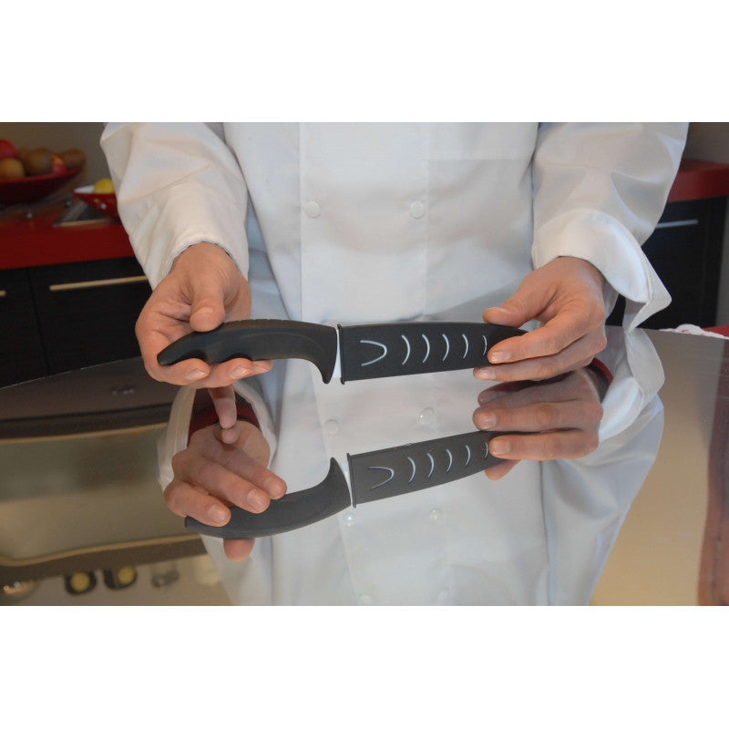 Set 3 couteaux chef lame tranchante Kitchenpro - Mathon - 5