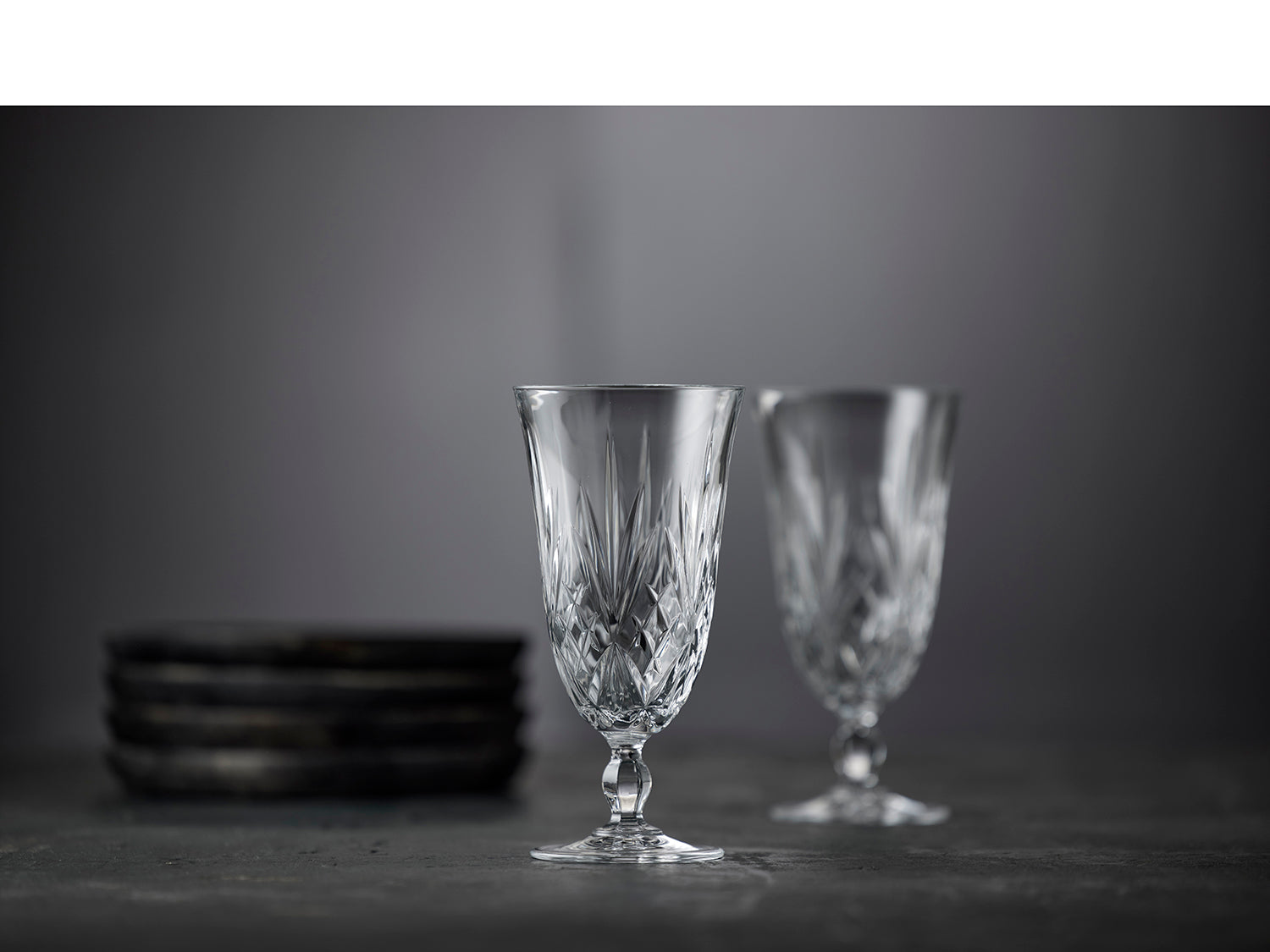 Ensemble de 4 verres à bière MELODIA 40cl Transparent Lyngby Glas - Mathon - 8