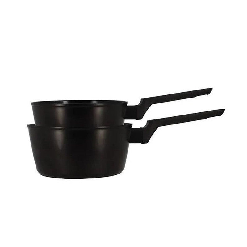 Set De 2 Casseroles - Menastyl - 6020298 - Aluminium - 18 Et 20 Cm - Tous Feux Dont Induction Menastyl - Mathon - 1