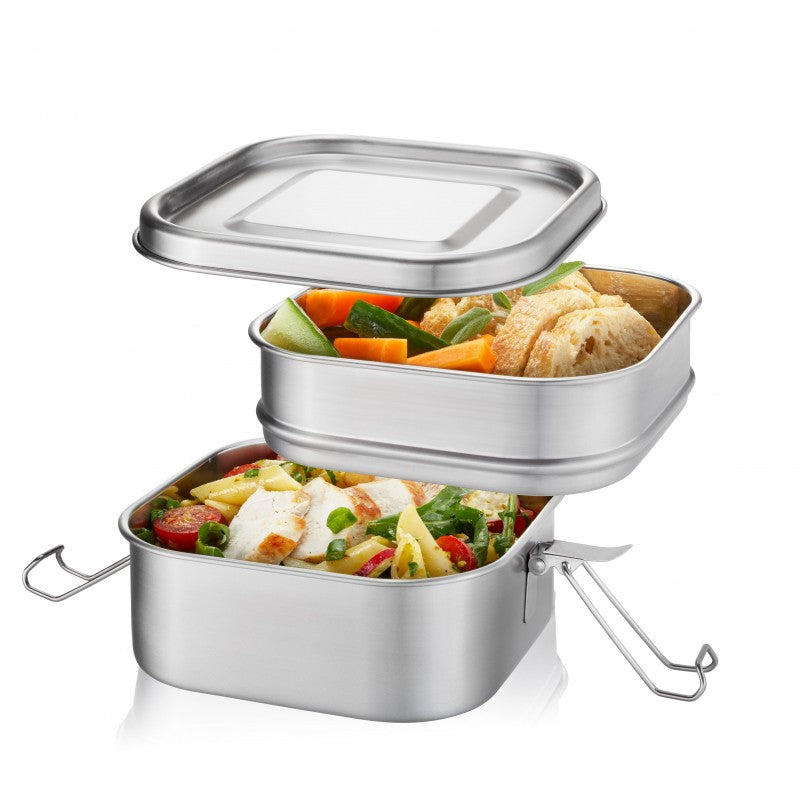 Lunch box endure - double étages Gefu - Mathon - 1
