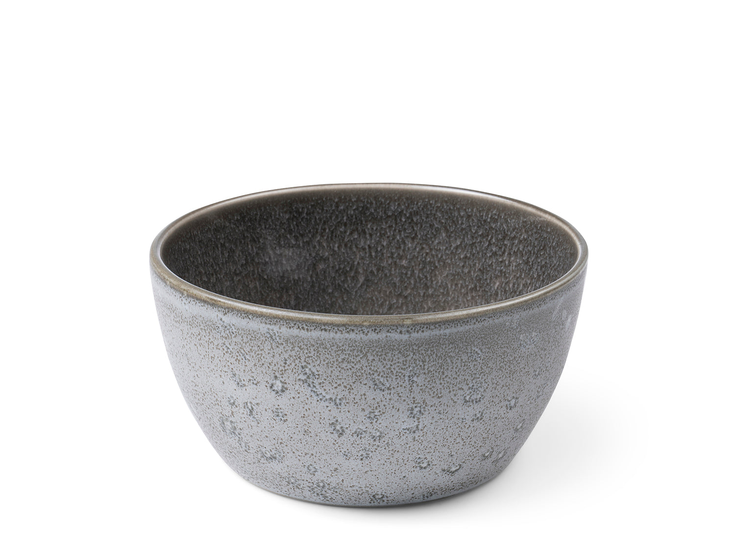 Bol GASTRO 14cm en grès émaillé Gris/Gris Bitz - Mathon