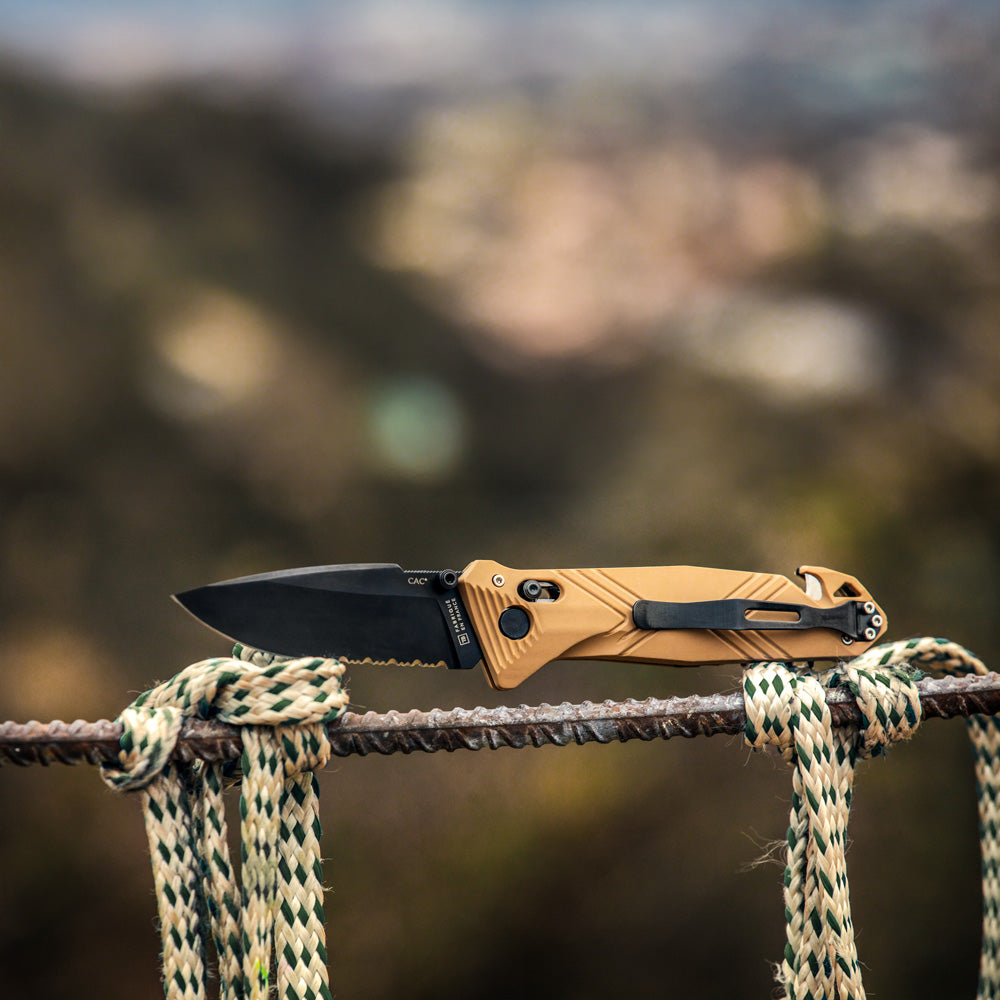 Couteau de poche CAC serration vengeur Tarrerias Bonjean - Mathon - 3