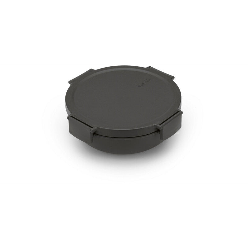 Conservation Des Aliments   Make & Take Boîte A Salade Ronde, 1.3l Dark Grey Brabantia - Mathon - 2