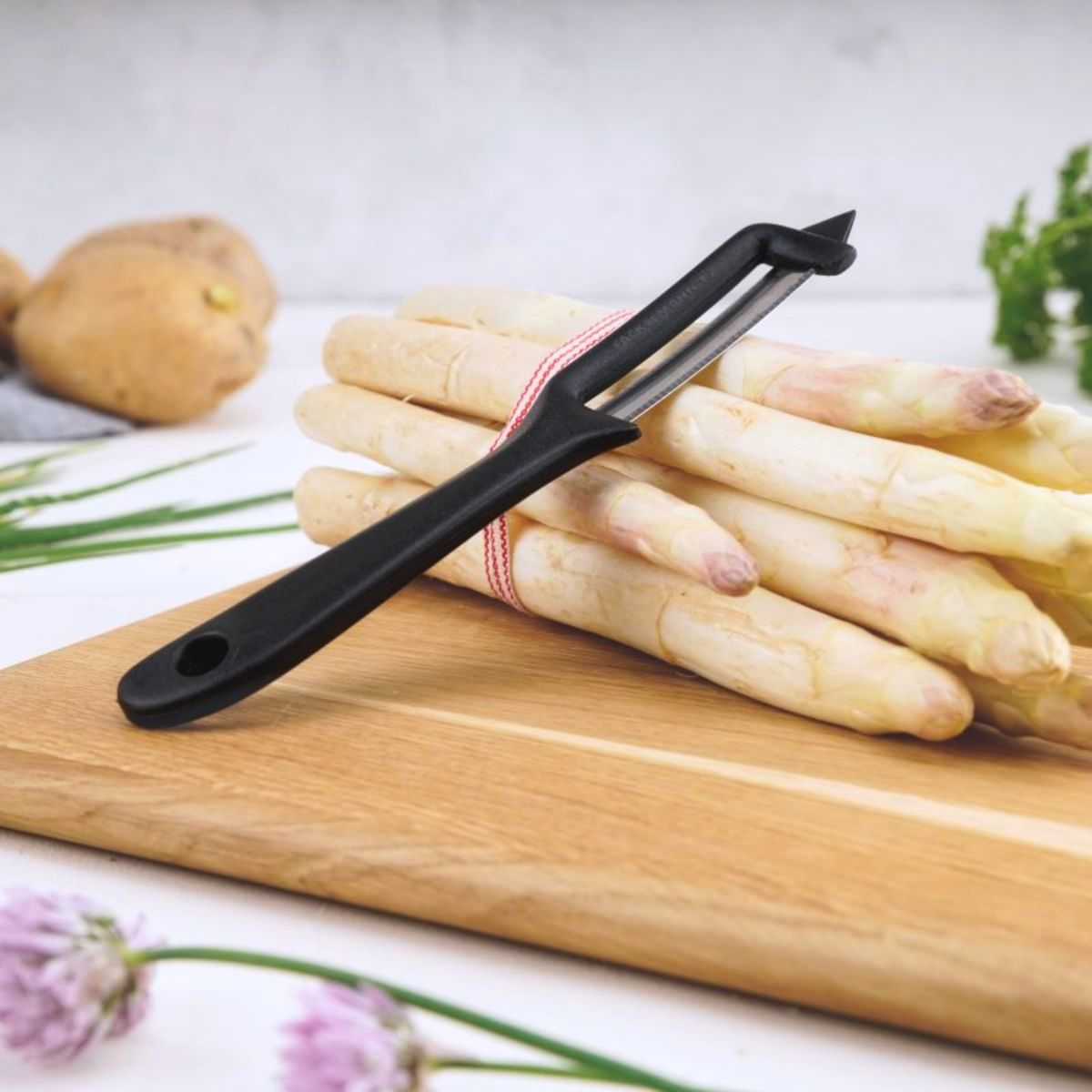 Lot de 2 éplucheurs multifonctions pour légumes 19 cm  Basic Fackelmann - Mathon - 5