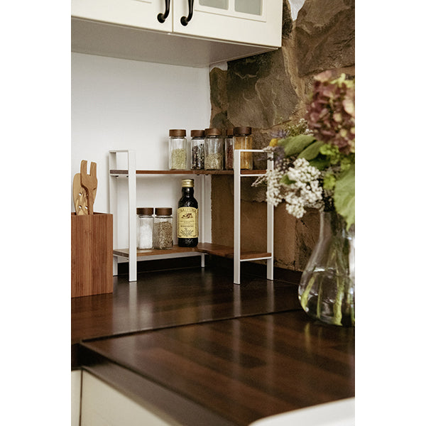 Etagère de cuisine d’angle 2 niveaux Louisa Wenko by Maximex - Mathon - 3