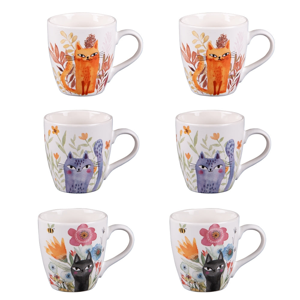 Coffret 6 tasses 23 cl Savannah Table passion - Mathon - 1