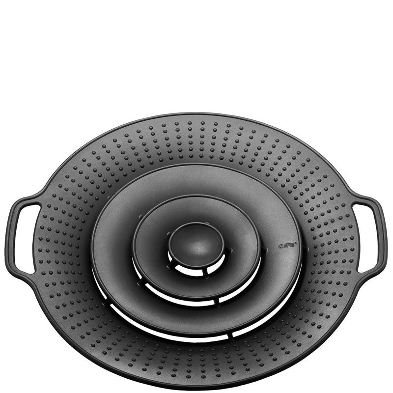 Protection en silicone contre la surcuisson Bolla coloris noir Gefu - Mathon - 1