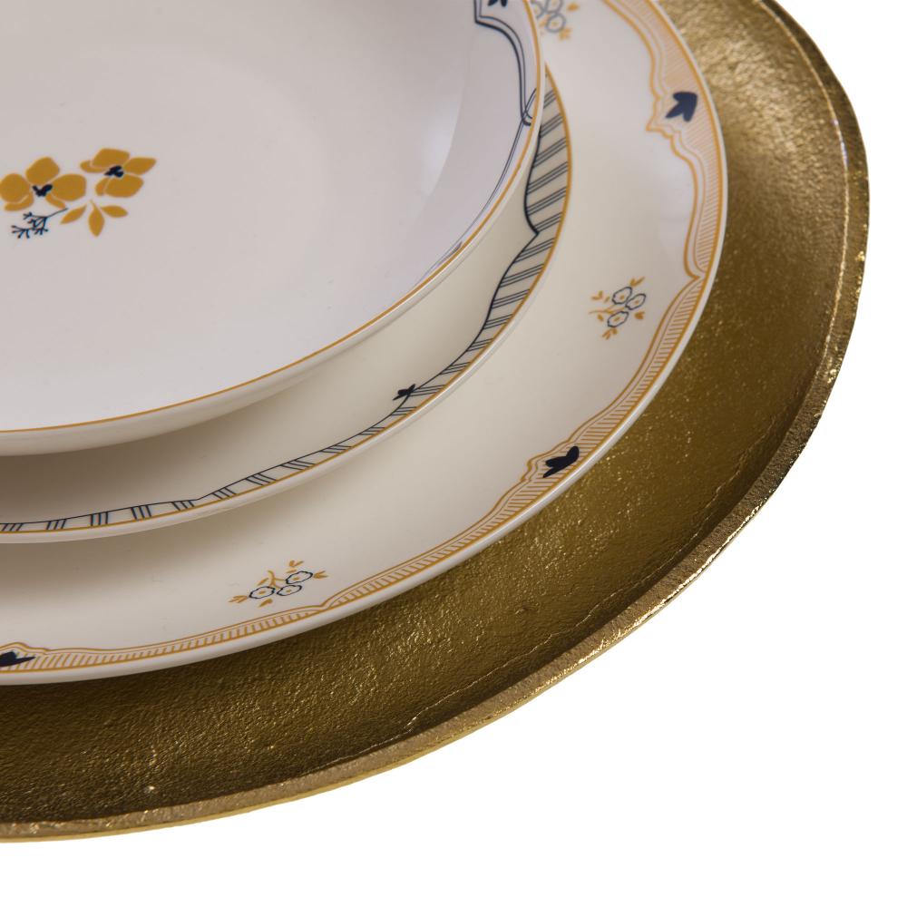 Plateau Prez rond en aluminium Amadeus - Mathon - 4