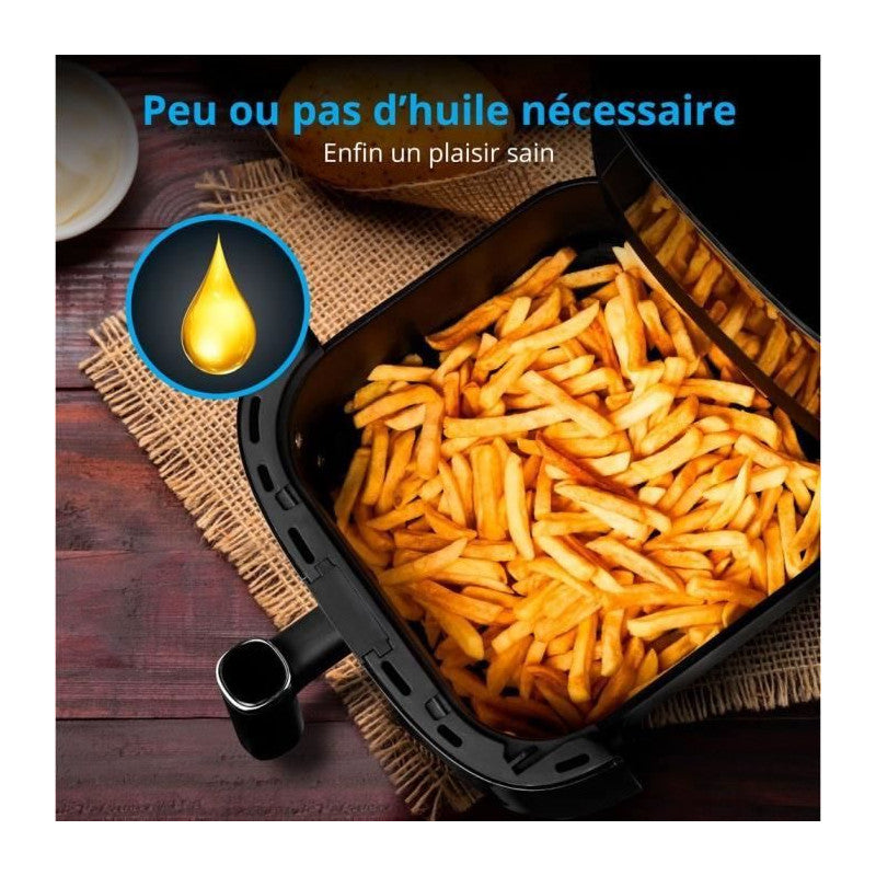 Friteuse A Air Chaud Sans Huile - Md 11780 - Température Jusqu