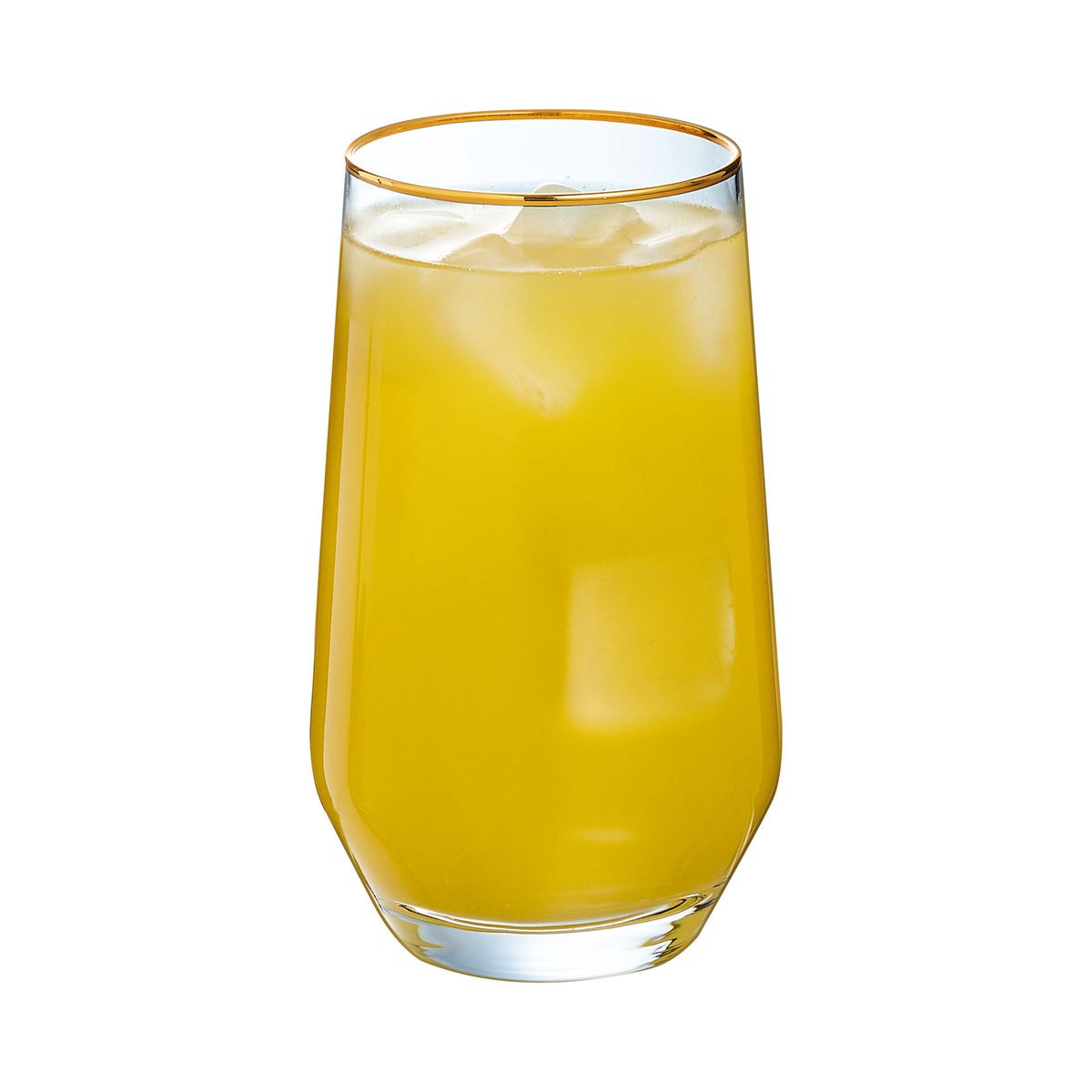 4 verres à eau 40 cl Ultime Bord Or - Cristal d