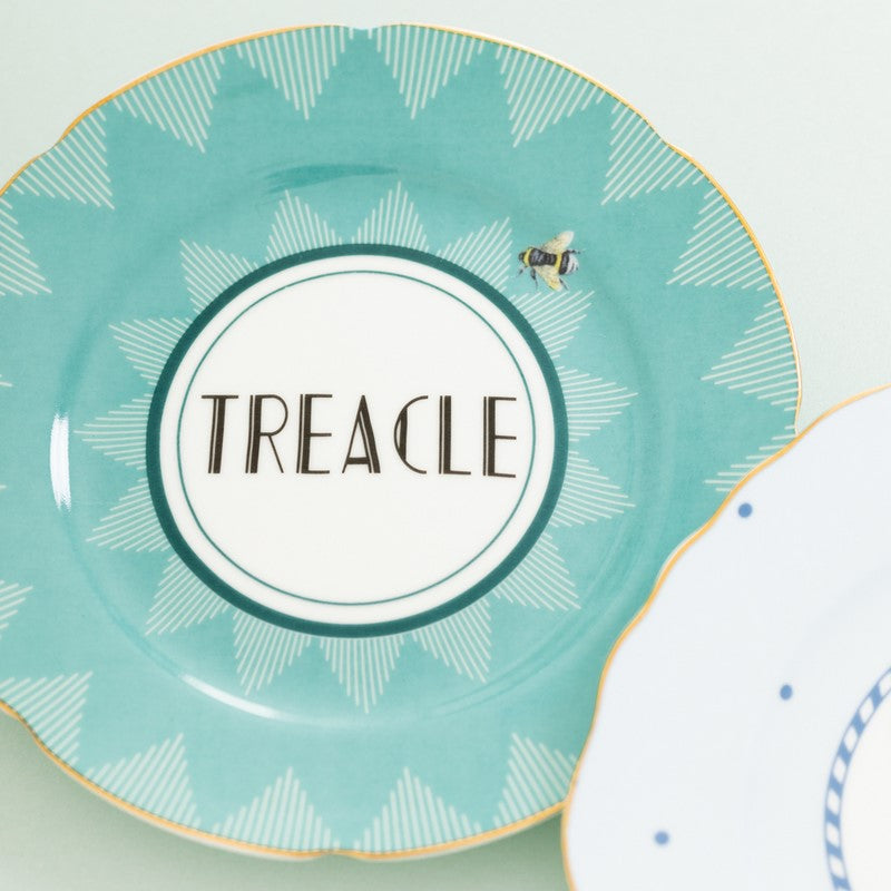 British Pomp - Coffret 4 assiettes 16,5cm Yvonne Ellen - Mathon - 4