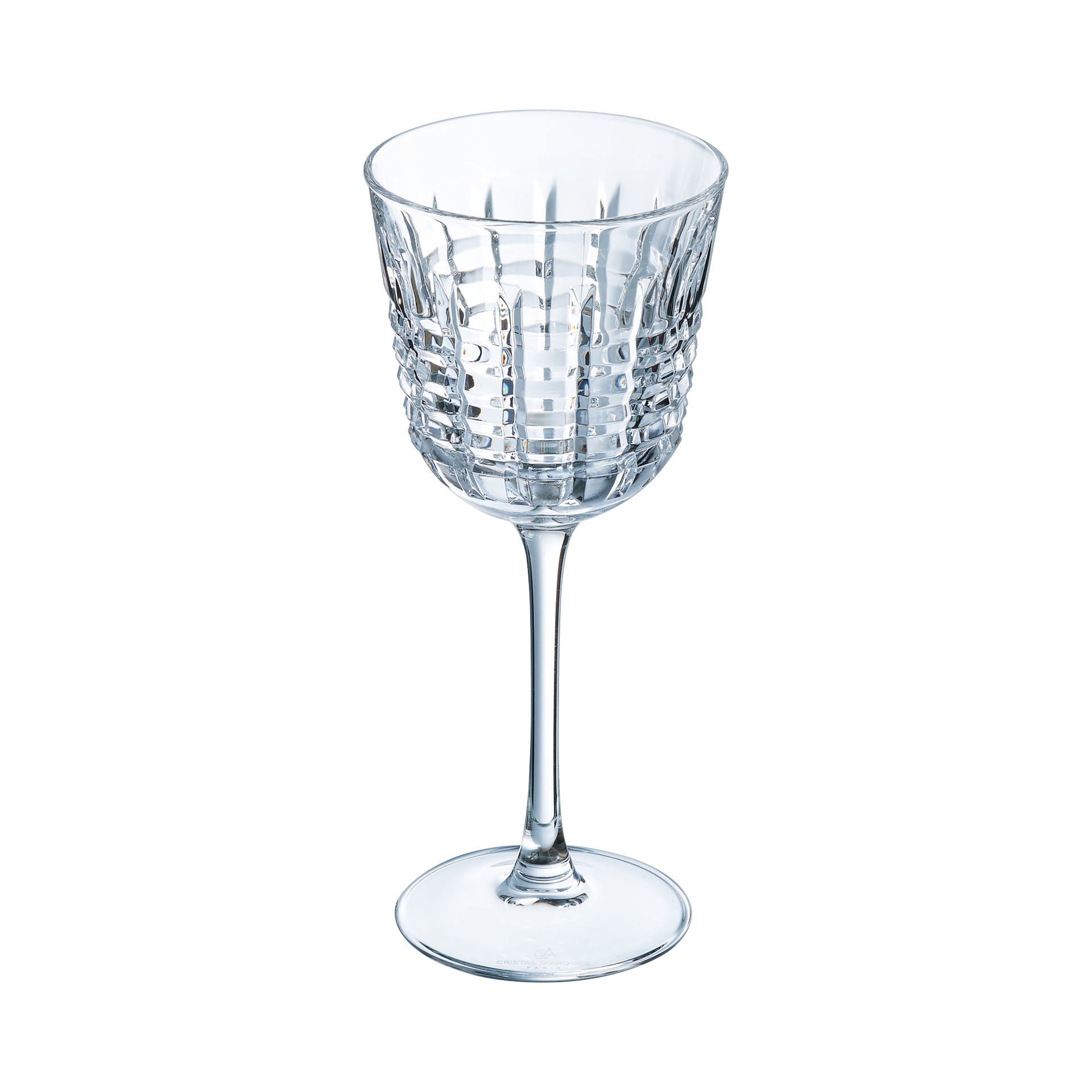 6 verres à pied 25cl Rendez-vous Cristal d