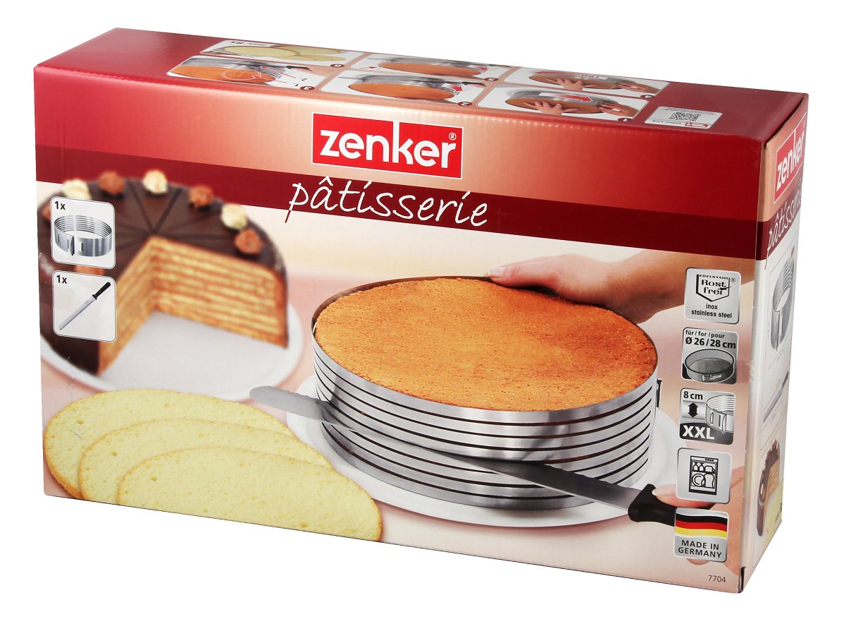Ensemble de 2 ustensiles de pâtisserie pour layer cakes Zenker Zenker - Mathon - 5