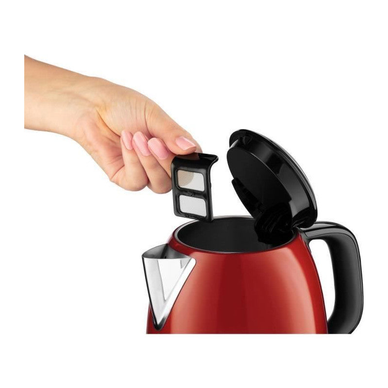 Russel Hobbs 24992-70 Bouilloire Compacte Colours Plus Capacite 1 L Filtre Anti-calcaire Amovible Lavable - Rouge Russell Hobbs - Mathon - 2