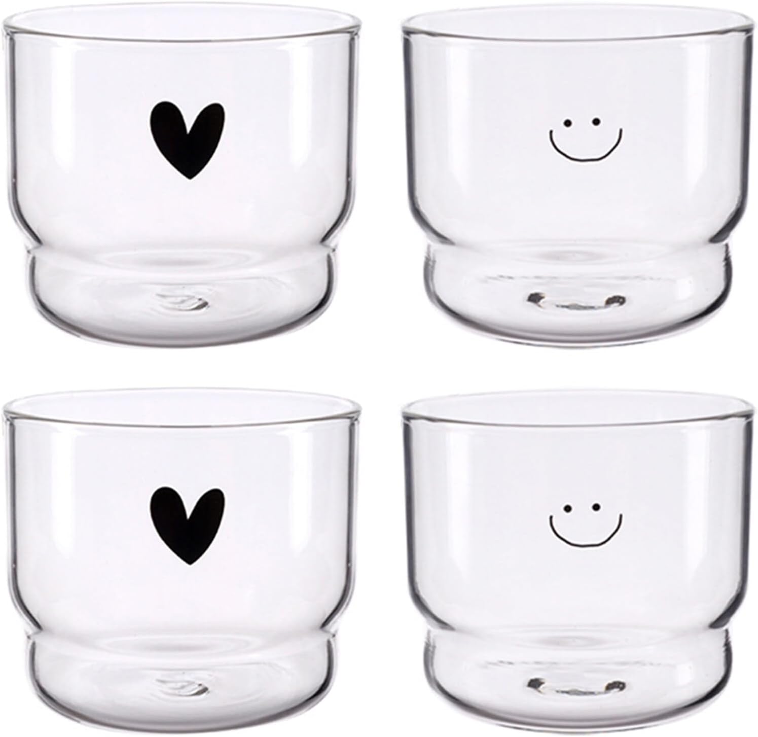 Tasse à Dessert en Verre Borosilicate Transparent Vendos85 - Mathon