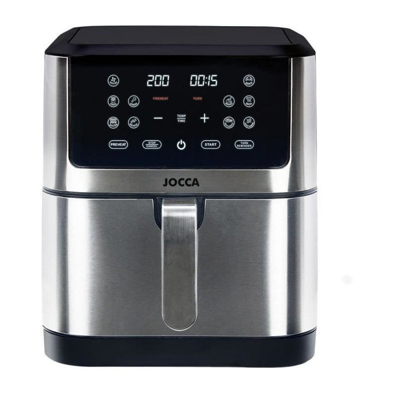 Friteuse Sans Huile - Jocca - 2193 - 8l - 1800 W - 30,3 X 38,3 X 35,1 Cm - Acier Inoxydable Jocca - Mathon - 1