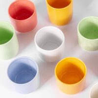 Mug/Tasse thé-café porcelaine bleu OGRE La Fabrique - Mathon - 2