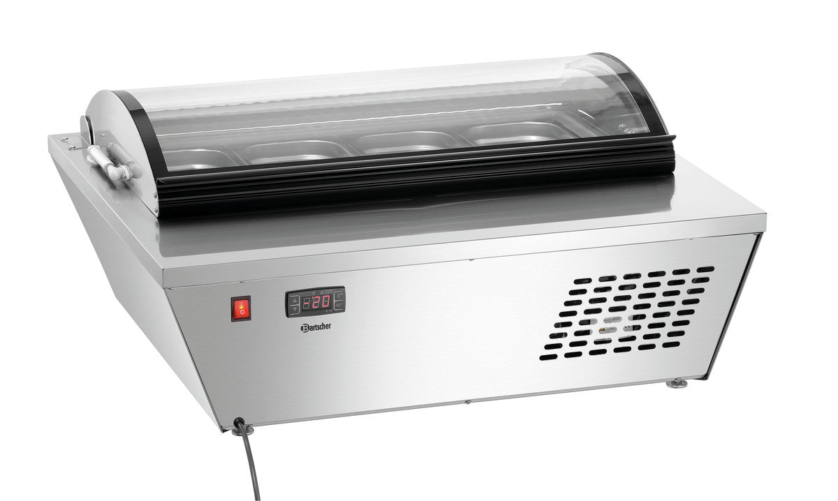 Vitrine à Glaces - 4 Bacs - Bartscher - Mathon - 3