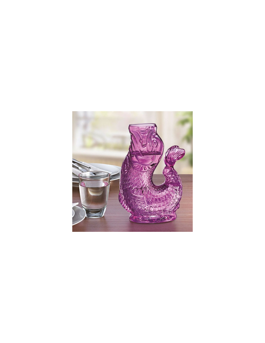 Carafe à eau Nemo violette 1L Cilio - Mathon - 2