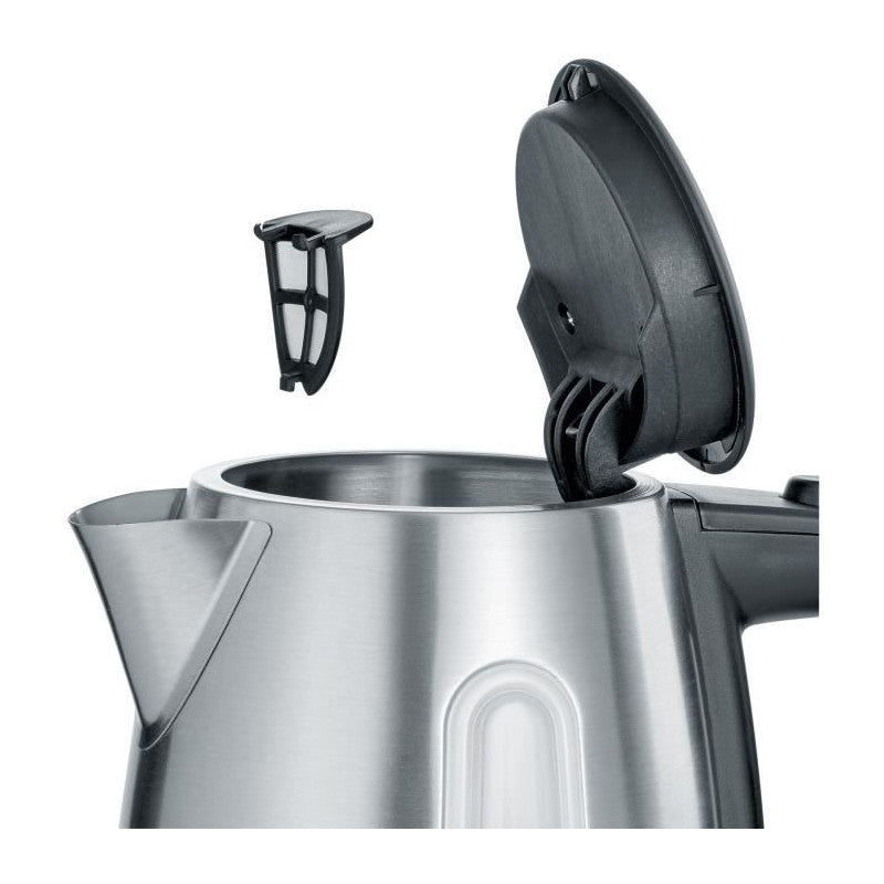Wk3469 Bouilloire Compacte 1 L, Ebullition Rapide, Sans Bisphenol A, Arret Auto, Range Cable, Socle 360?, Inox Severin - Mathon - 3
