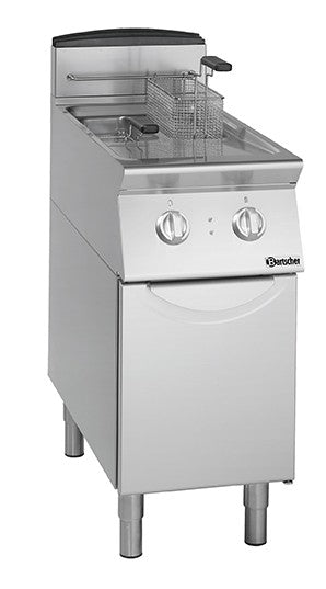 Friteuse sur Coffre 700 mm -  2 x 8 Litres - 14 kW - Bartscher - Mathon