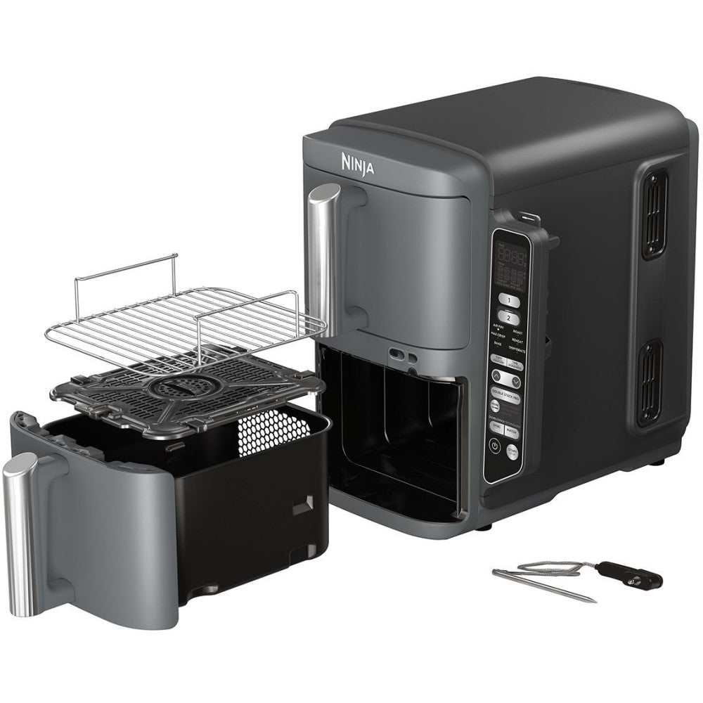 Friteuse Sans Huile Ninja - Double Stack Xl Sl451eu - Capacité 9,5l - 6 Programmes De Cuisson - Thermosonde - 2470w Ninja - Mathon - 4