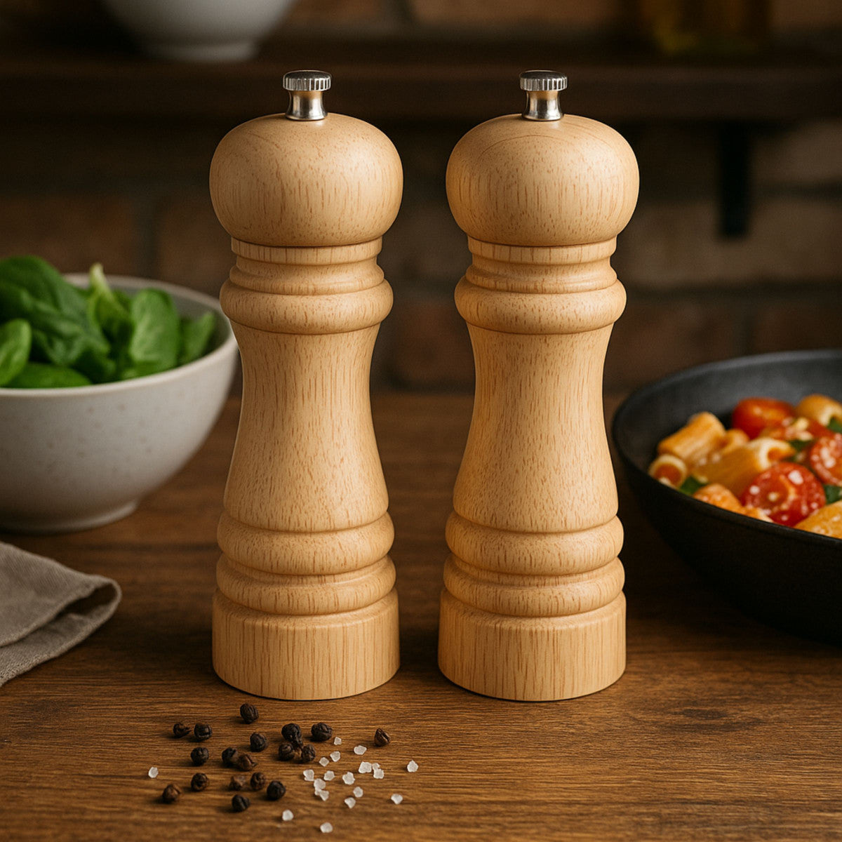 Marius Bois - Duo de moulins poivre & sel Amefa - Mathon - 4