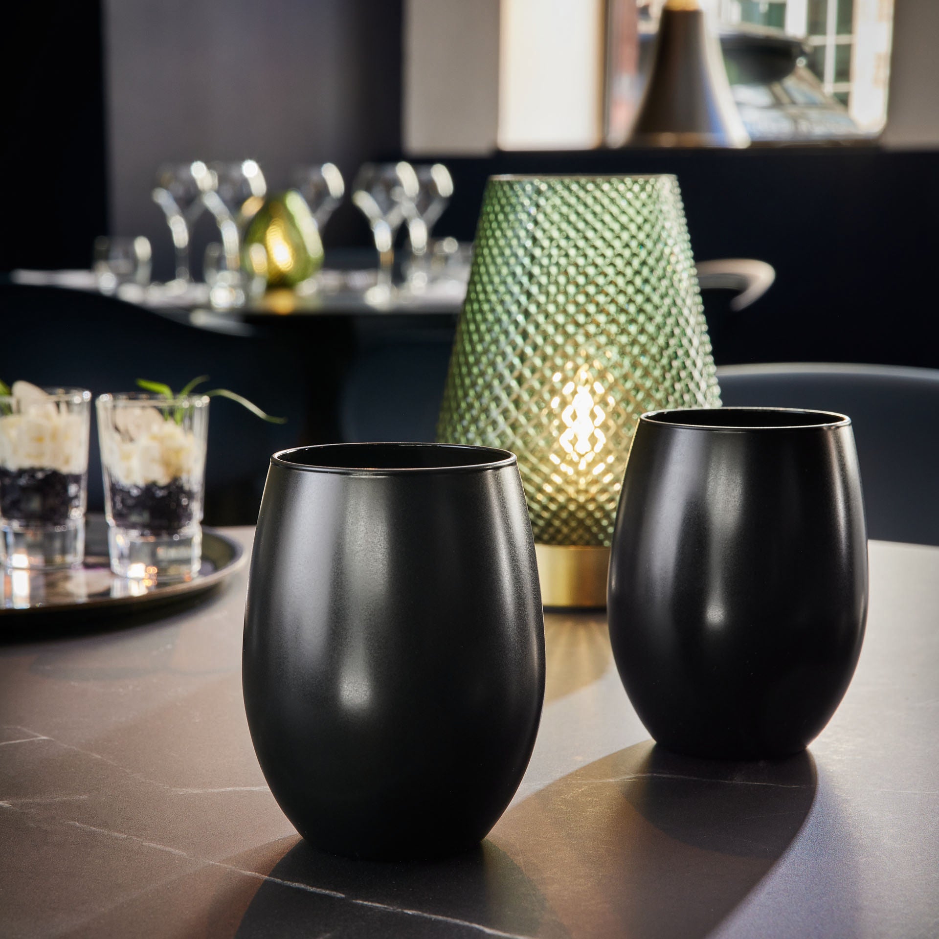 6 verres forme haute 36cl Primary Black Chef & Sommelier - Mathon - 3