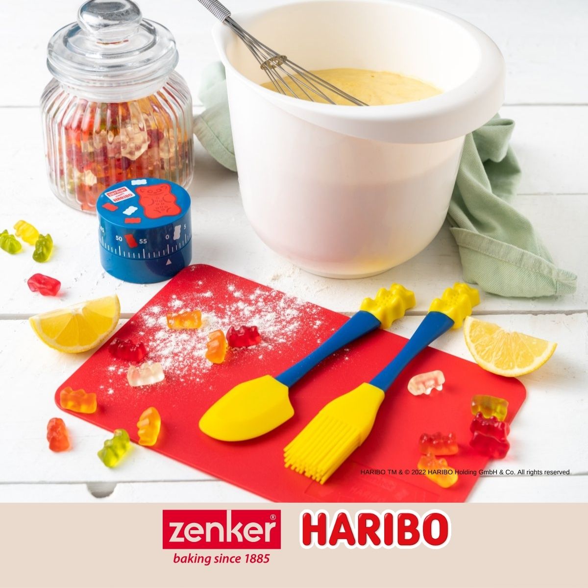 Pinceau de cuisine et pâtisserie 19,8 cm en poils silicone Zenker Haribo Zenker - Mathon - 6