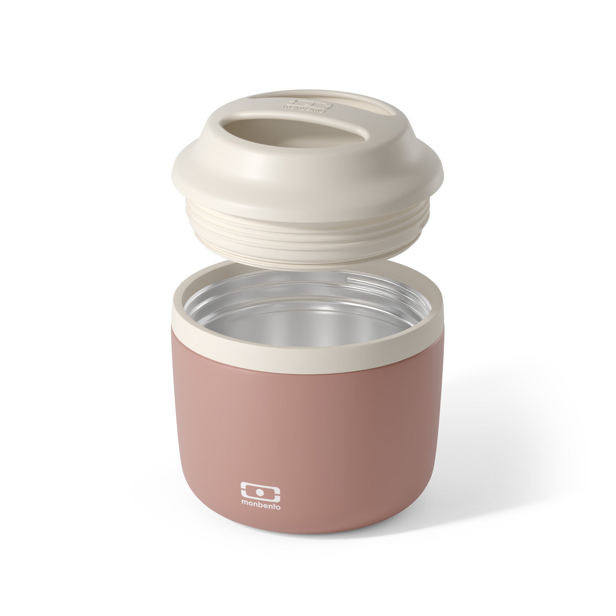 Lunch box isotherme Element 550ml Rose Moka Monbento - Mathon - 3