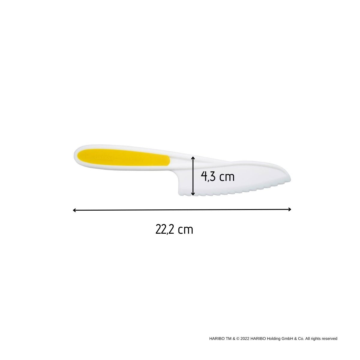 Couteau de cuisine pour enfant en plastique 22,2 cm Zenker Haribo Zenker - Mathon - 3