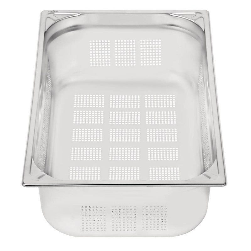 Bac Gastro Inox 18/10 Perforé 150 mm - GN 1/1 - Vogue - Mathon - 2