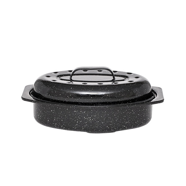 Roaster acier 2 4 personnes 33 cm Graniteware - Mathon - 1