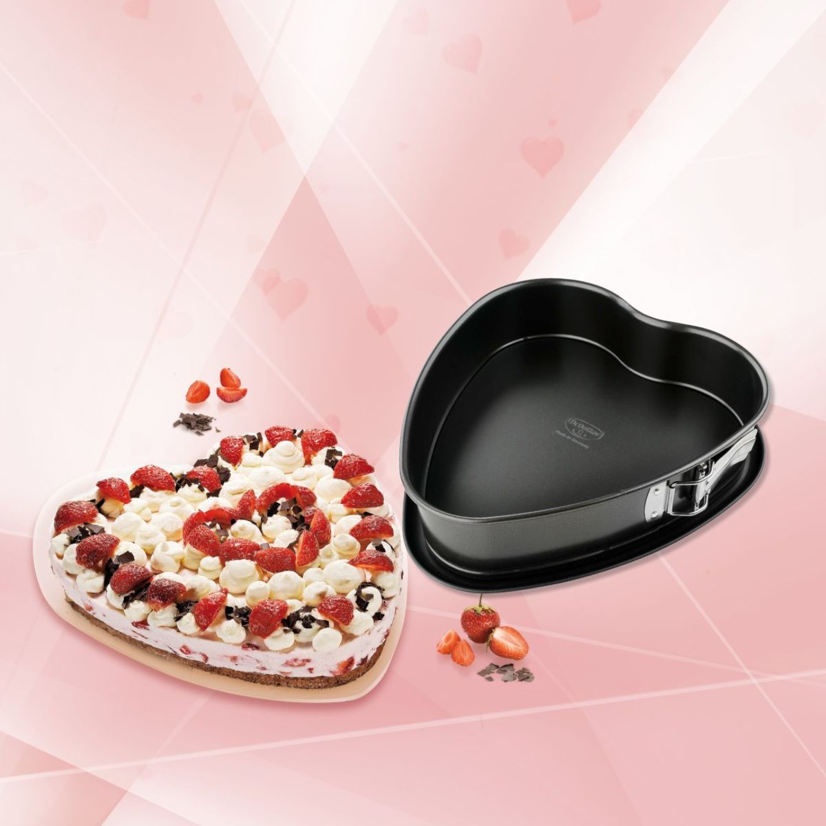 Moule coeur à charnière 25 x 25 cm Dr. Oetker Back-Freude Dr. Oetker - Mathon - 3