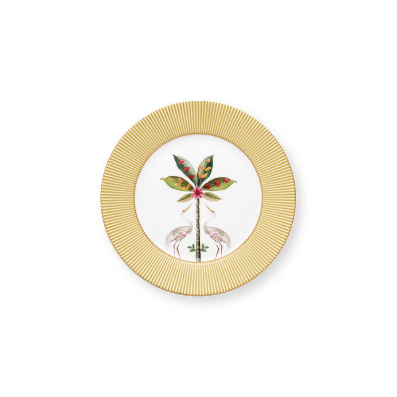 Lot de 6 Assiettes dessert La Majorelle Jaune - 21cm Pip Studio - Mathon