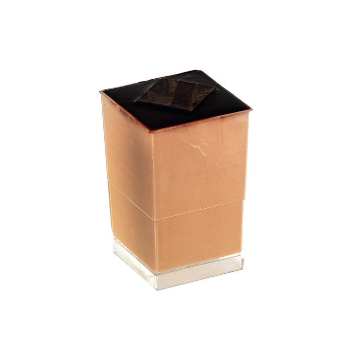 580Pcs - Verrine plastique PS transparent carrée "Quadra"  56x56x86mm 200ml FirstPack - Mathon - 2