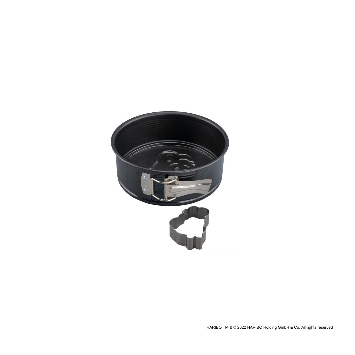 Moule à manqué à charnière 18 cm avec emporte-pièce Zenker Haribo Zenker - Mathon - 1