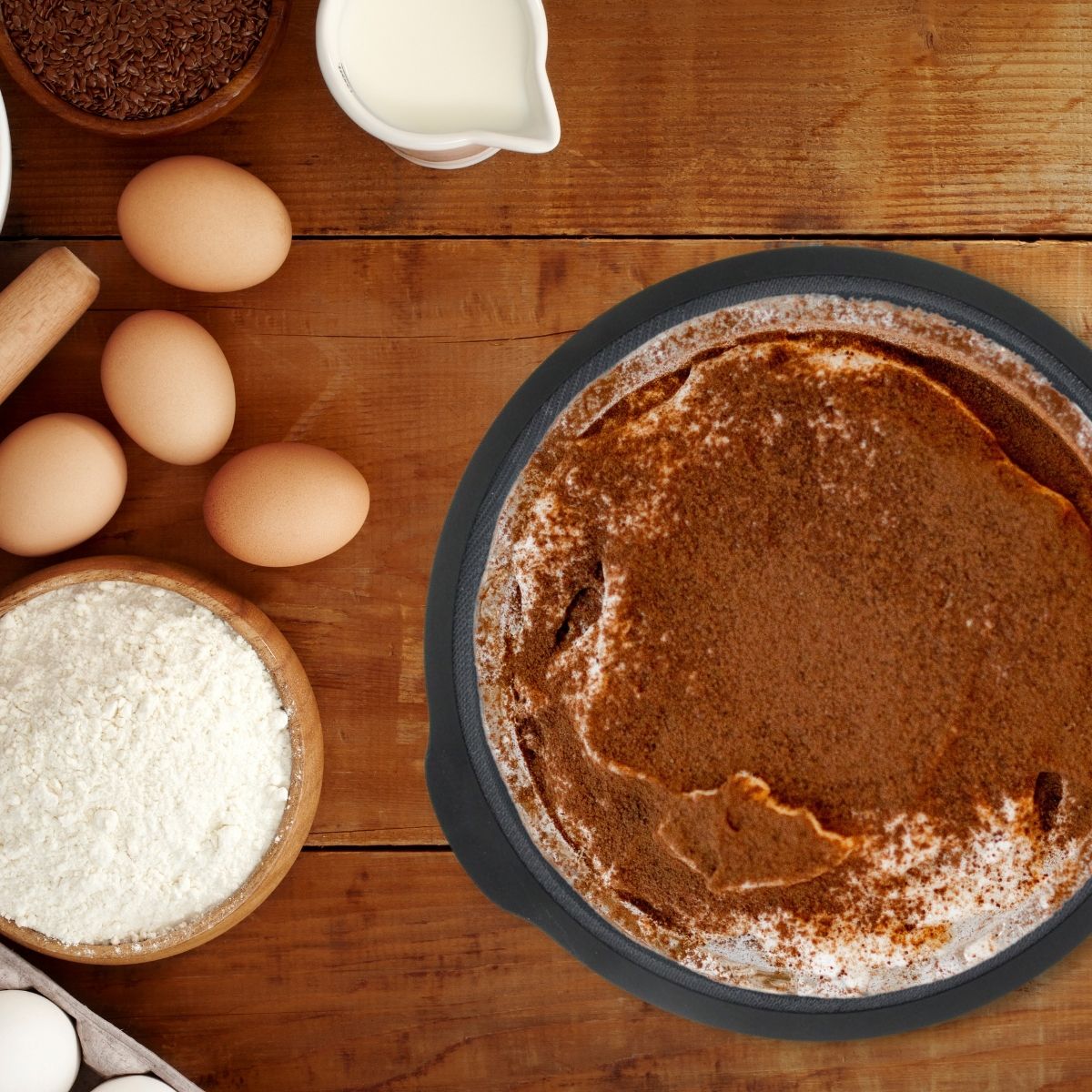 Ensemble de 2 Moules à manqué 25 cm Zenker Silicone fibre de verre Zenker - Mathon - 2