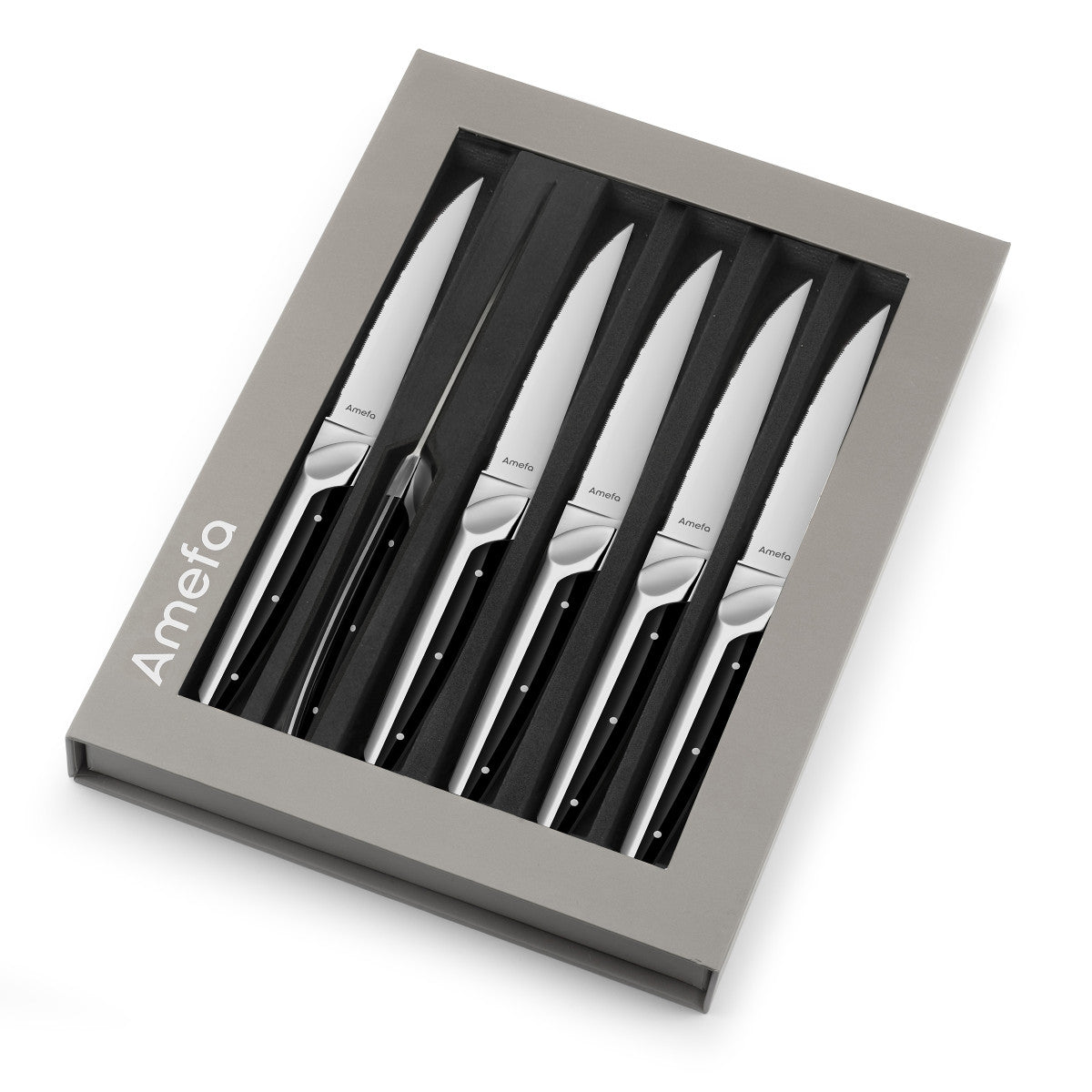 Emperor - Coffret magnet 6 couteaux steak Amefa - Mathon - 3