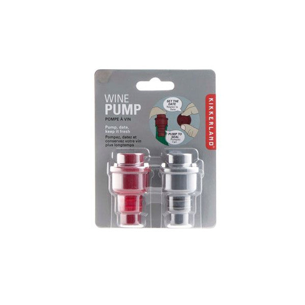 Lot 2 Bouchons Rouge Et Gris Kikkerland Design - Mathon