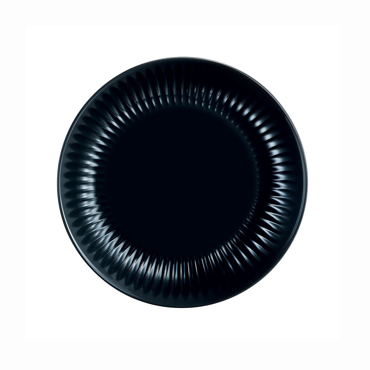 Assiette à dessert noire 19 cm Cottage Luminarc - Mathon - 1