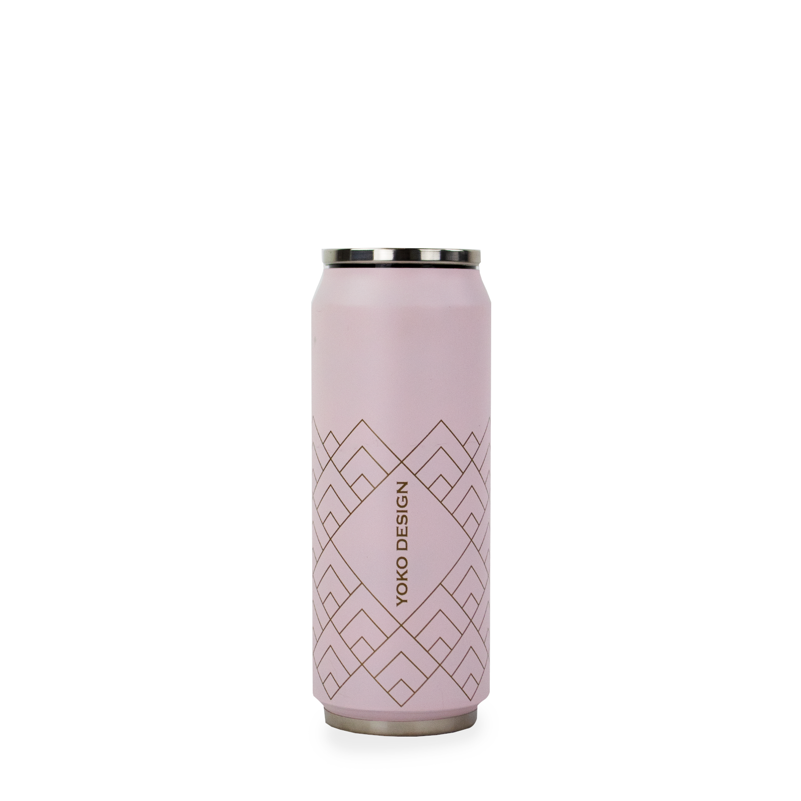 Canette isotherme Art déco Rose 500ml Yoko® Design - Mathon