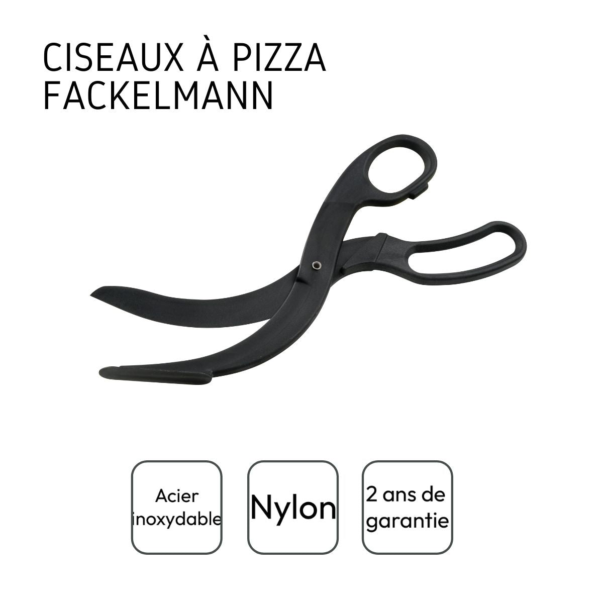 Ciseaux à pizza Fackelmann - Mathon - 4