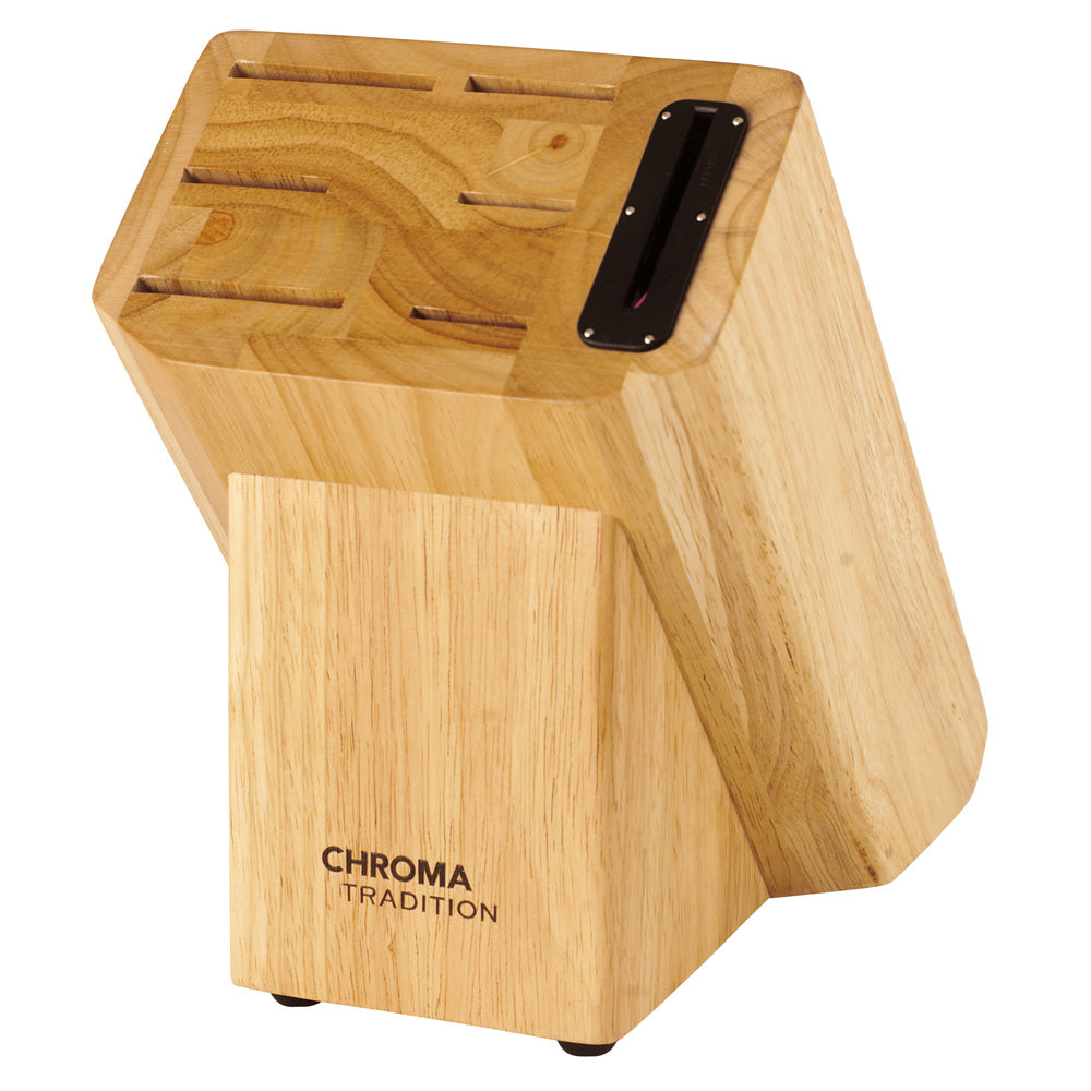 Bloc couteaux avec aiguiseur intégré Chroma - Mathon